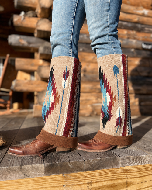15" Tall LUBBOCK Wool Boot Blanket