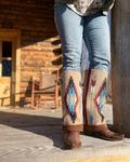 15" Tall LUBBOCK Wool Boot Blanket