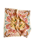 Lucky Wildflowers 35x35 Silk Wild Rag Scarf