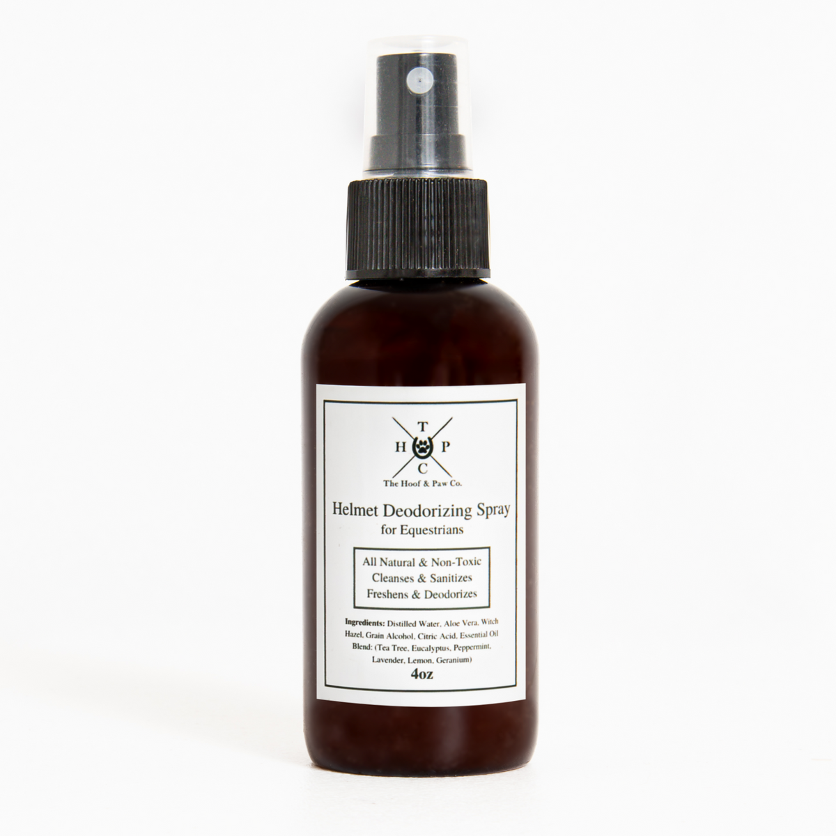 Helmet Deodorizing Spray for Humans - 4oz