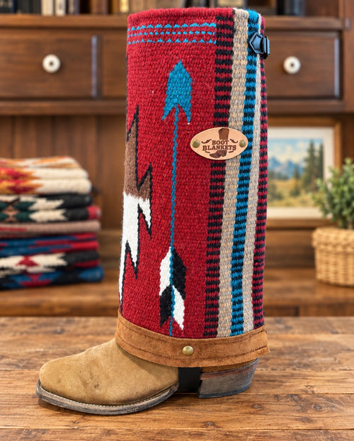 10” Tall GARLAND Wool Boot Blanket