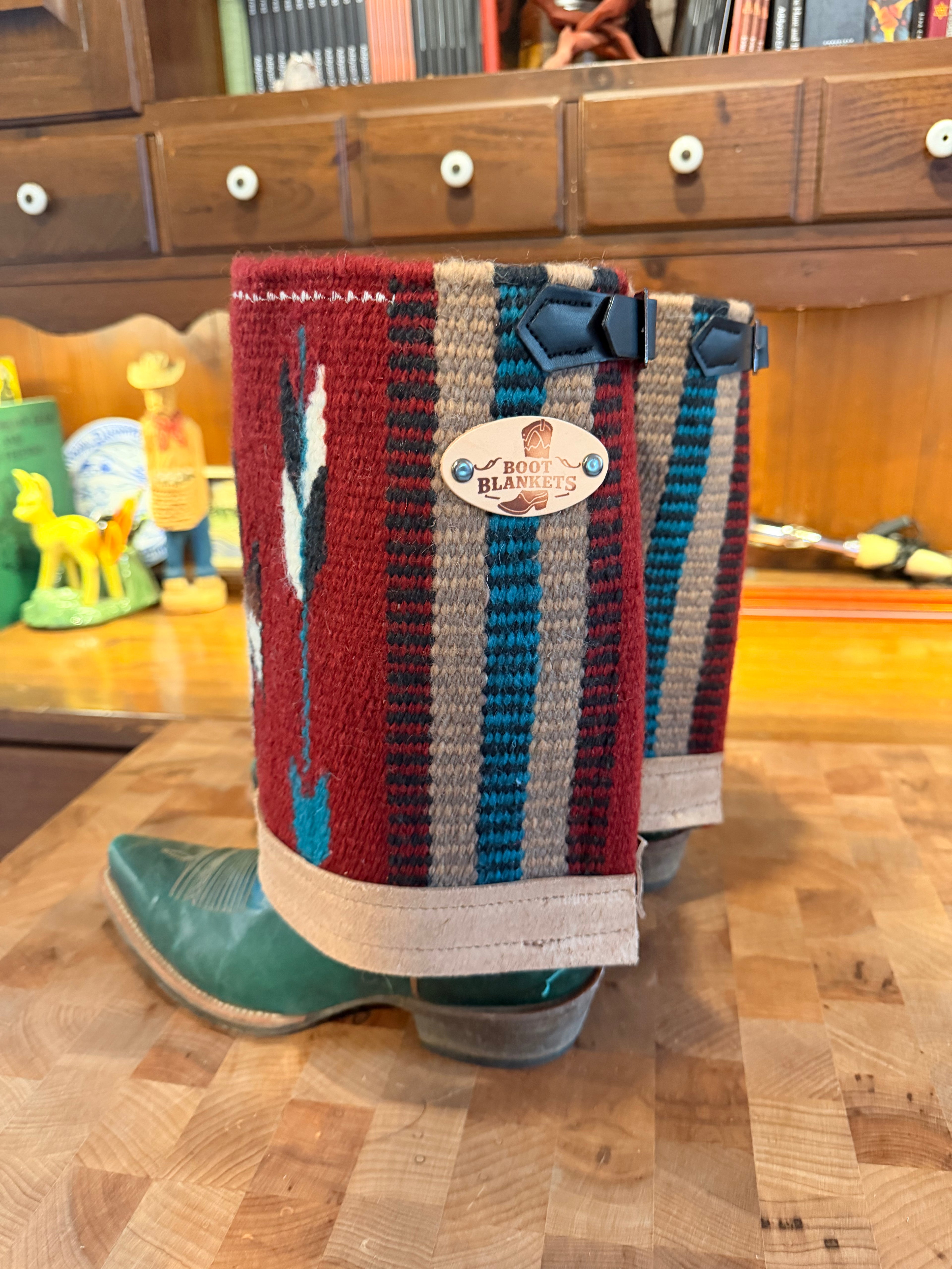 10” Tall GARLAND Wool Boot Blanket