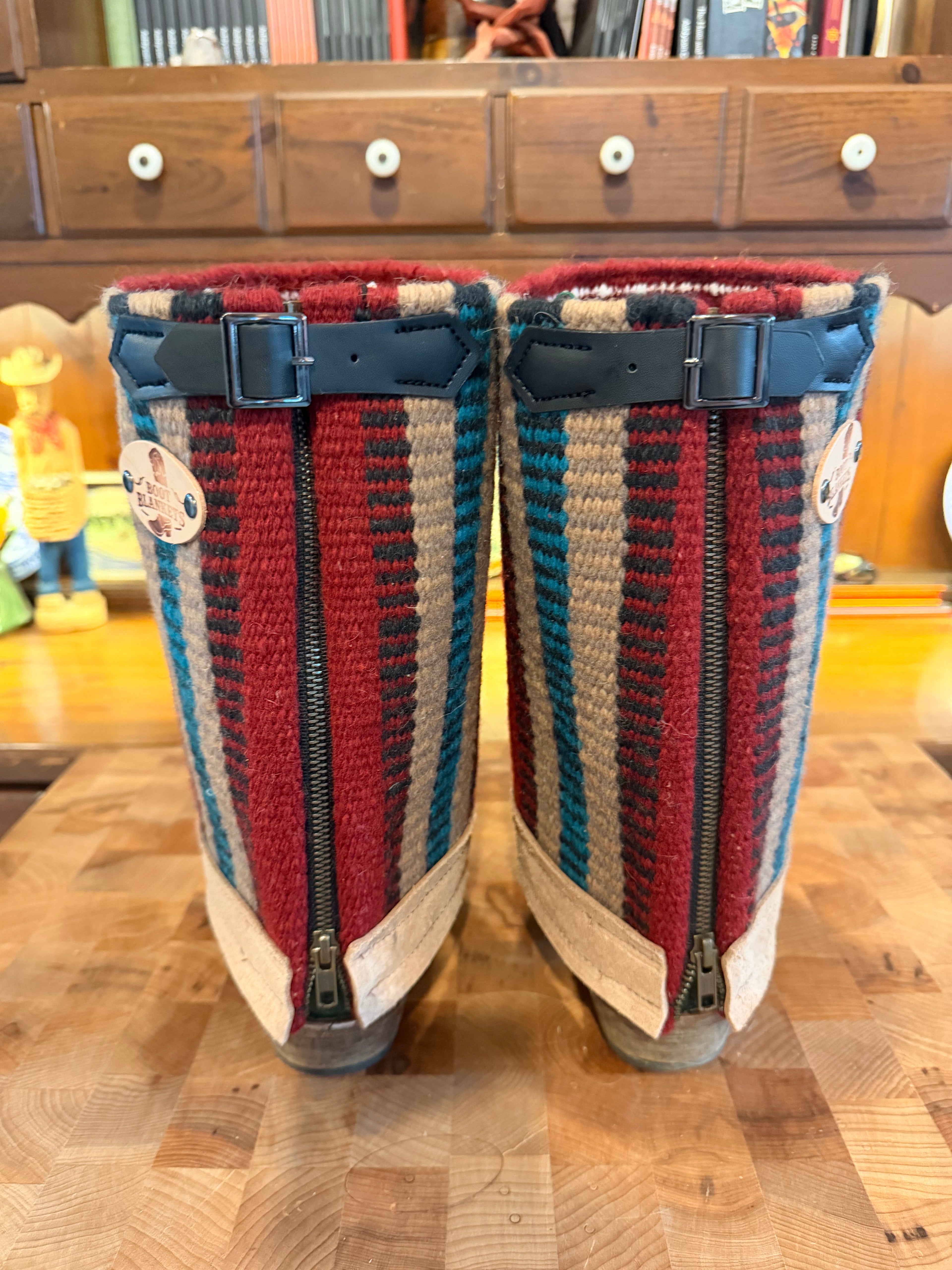 10” Tall GARLAND Wool Boot Blanket
